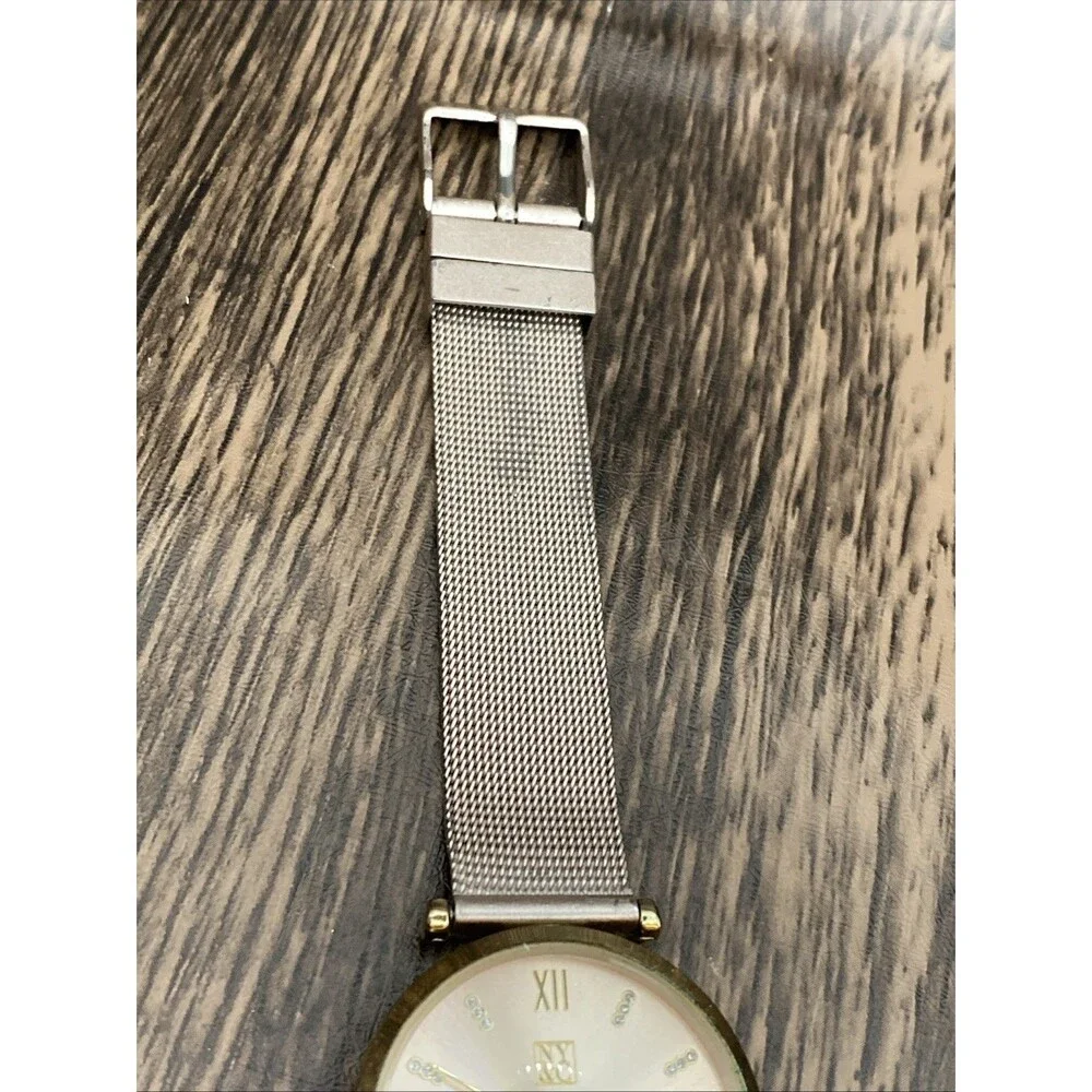 New York & Company Ladies Rose Gold Dress Watch New Battery
